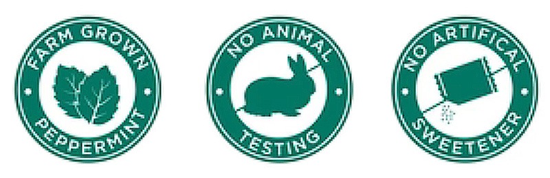 Dentiste earth friendly badges