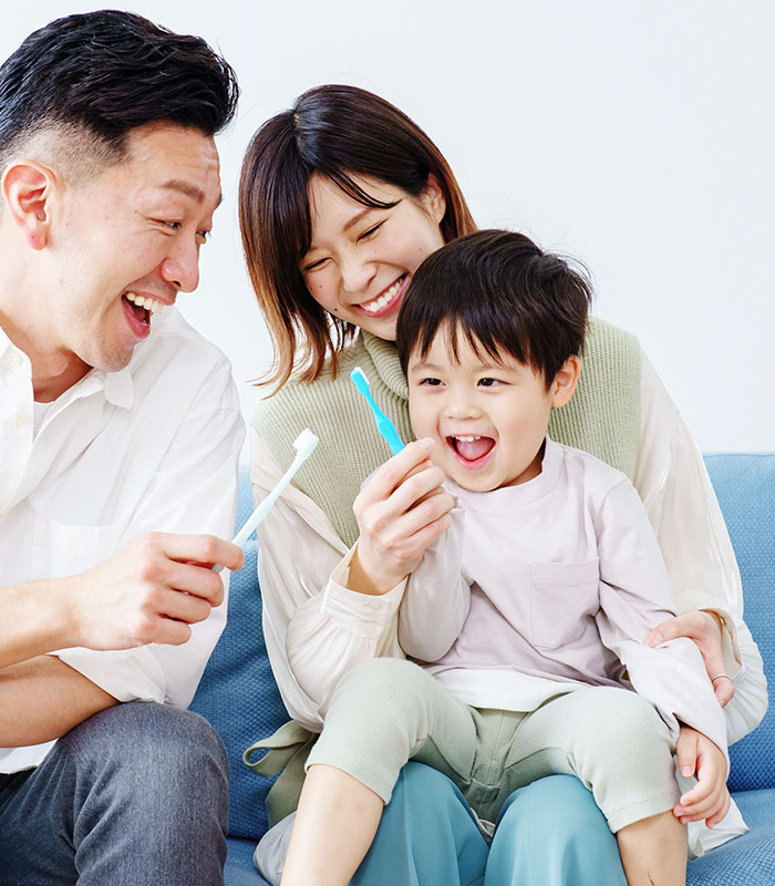 Dentiste happy family